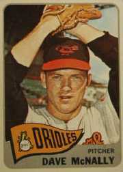 1965 Topps Baseball Cards      249     Dave McNally